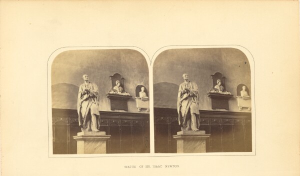 Ernest H. Edwards, Statue of Sir Isaac Newton