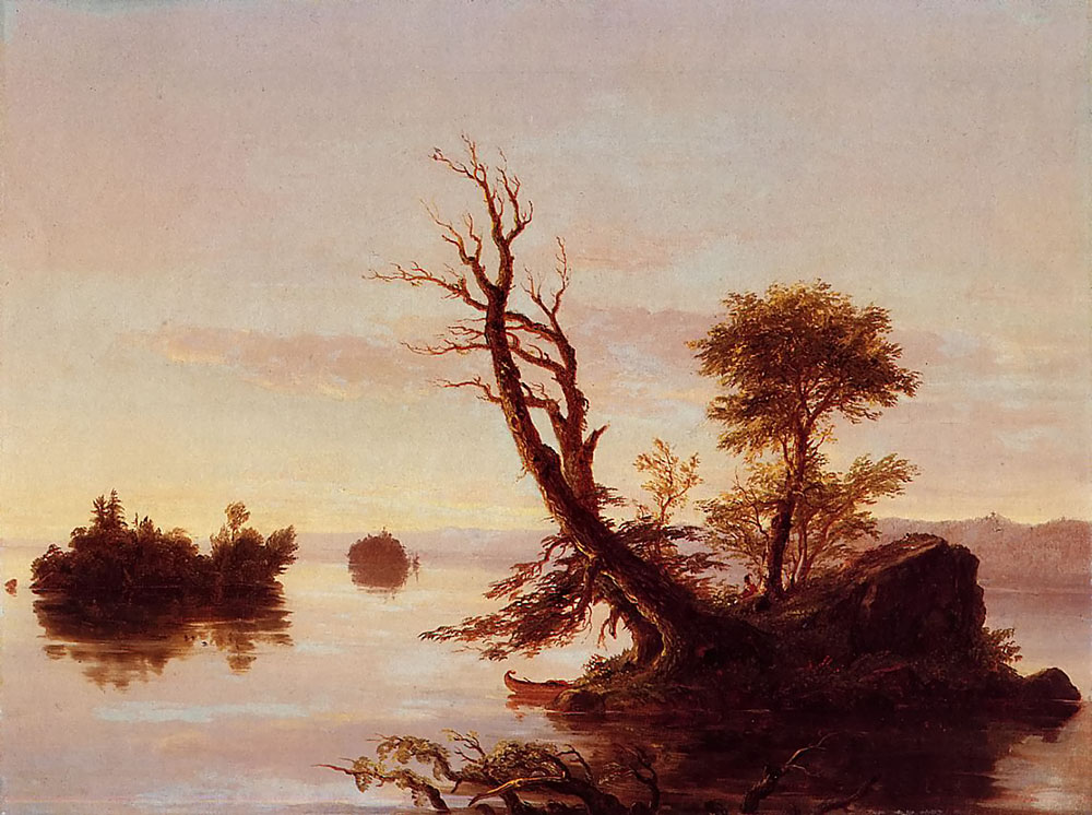 Thomas Cole, American Lake Scene