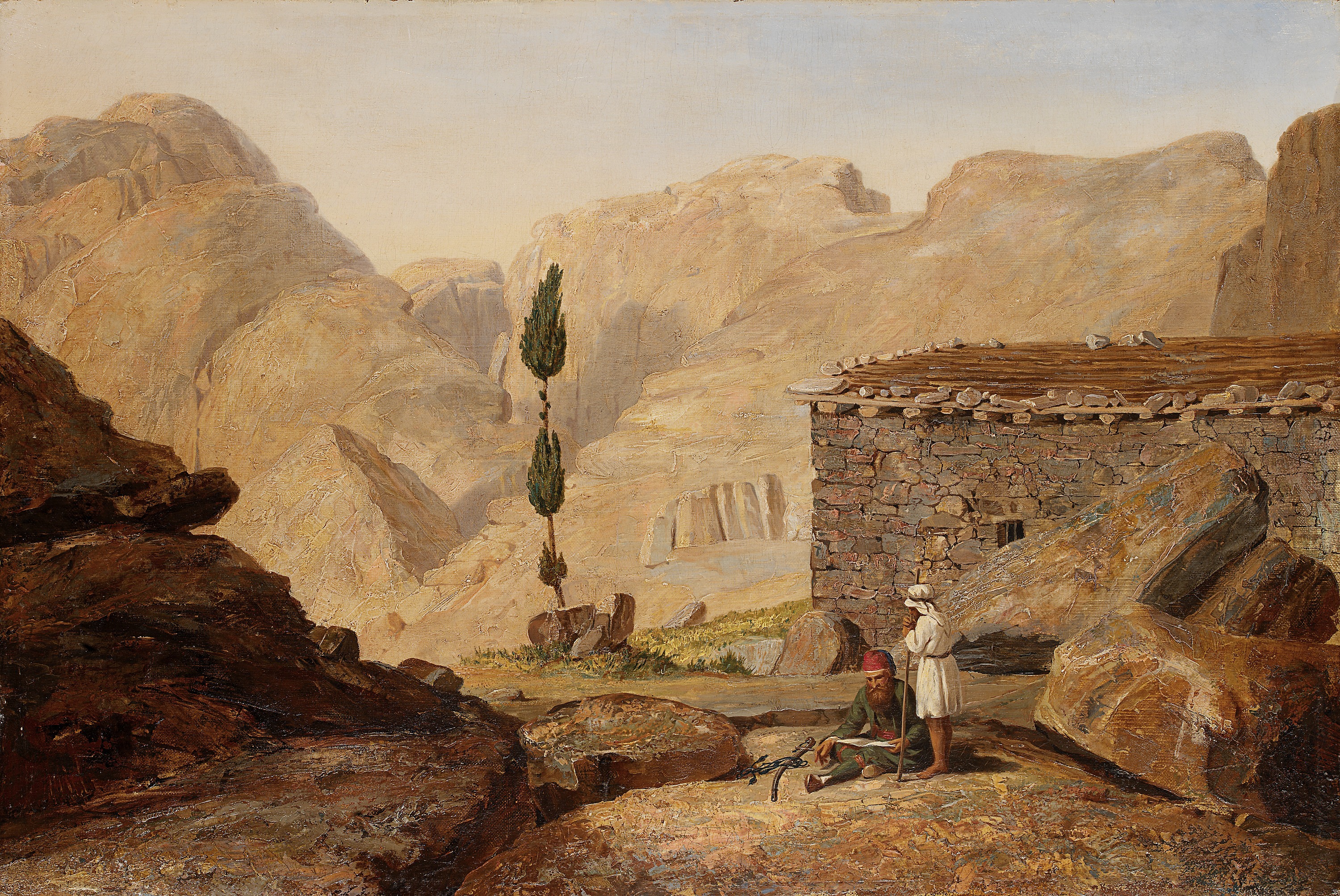 Miner Kilbourne Kellogg, The Top of Mount Sinai with the Chapel of Elijah