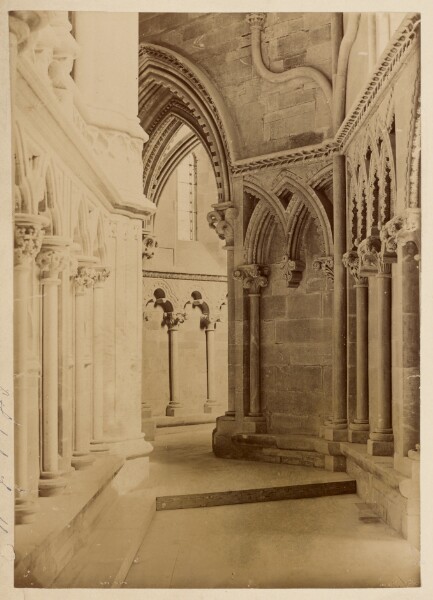 Unknown, [Interior hallway of Nidaros Cathedral]