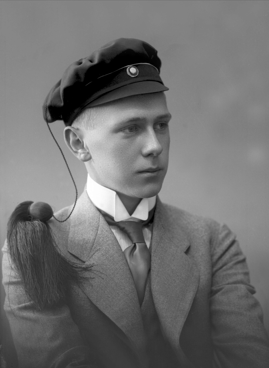 Gustav Borgen, Portrett, student Gunnar Scheldrup.