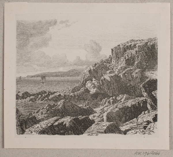 Vilhelm Kyhn, Kystparti fra Bornholm