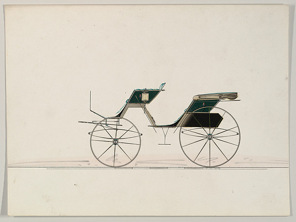 Brewster & Co., Design for Phaeton (unnumbered)