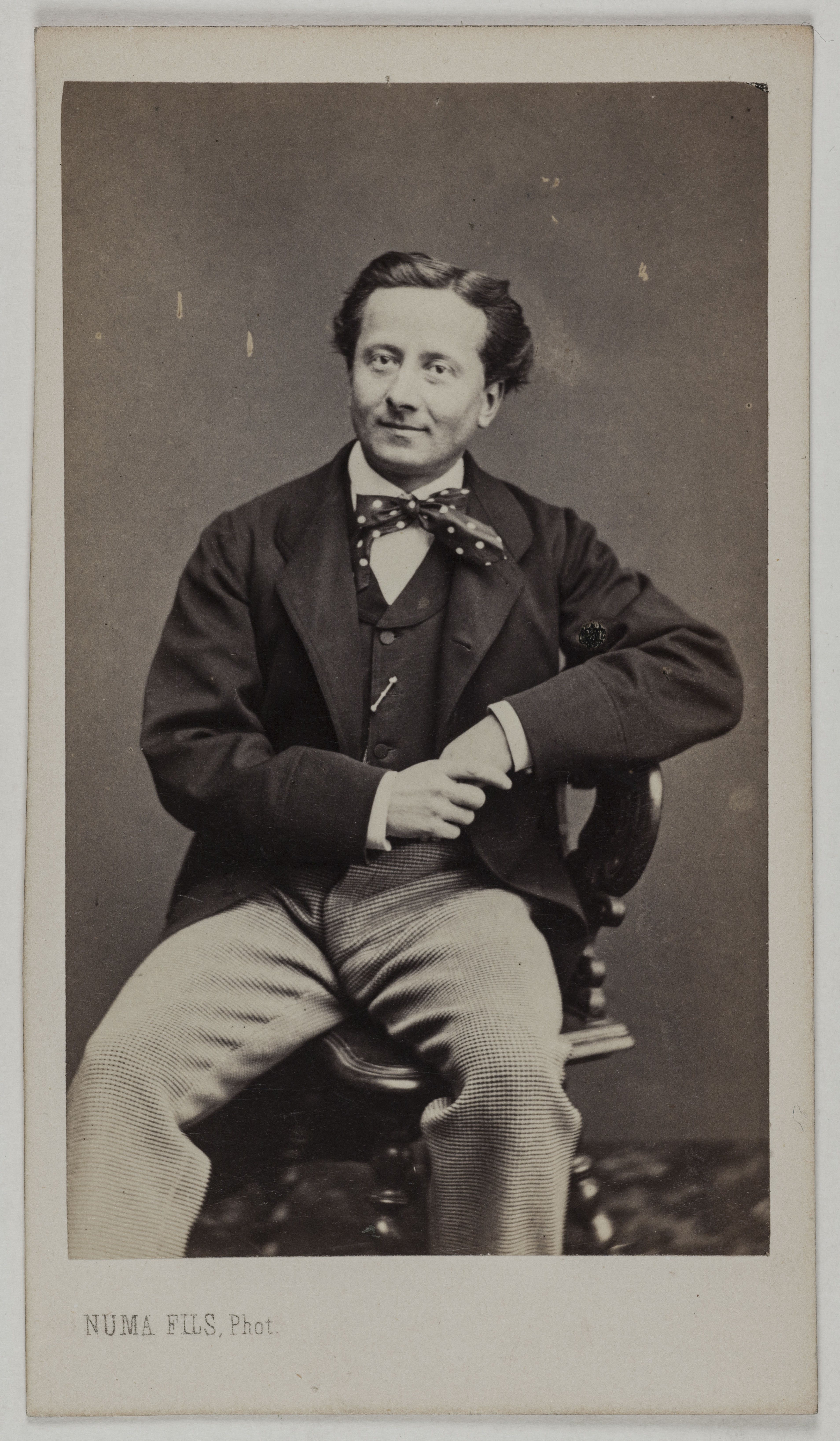 Numa Fils, Portrait de Louis-Arsène Delaunay, (1826-1903), (acteur)