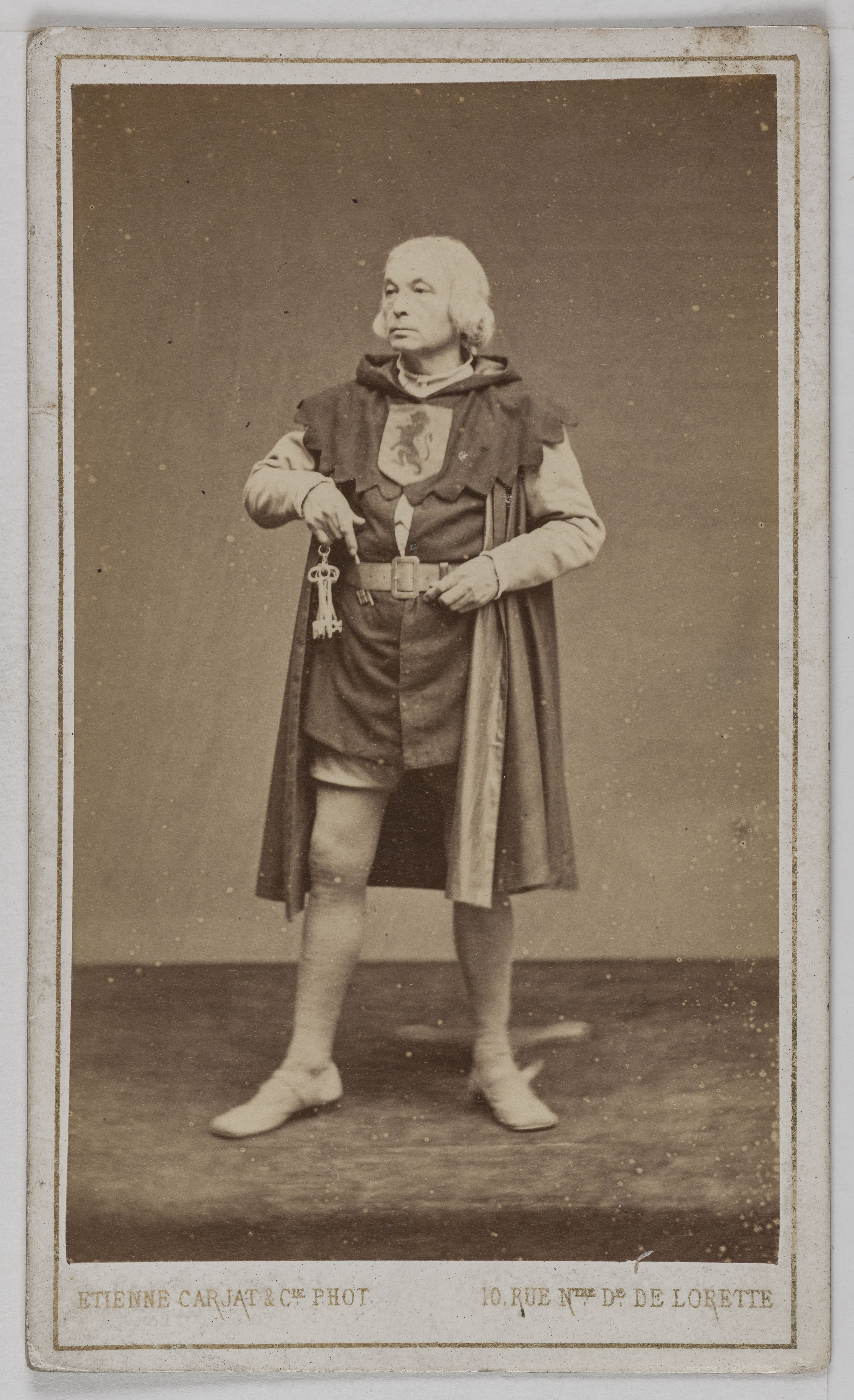 Carjat & Cie, Portrait de Mangin Josnah, (acteur)