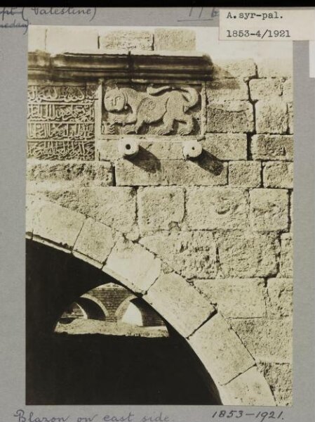 K.A.C. Creswell, Photograph
