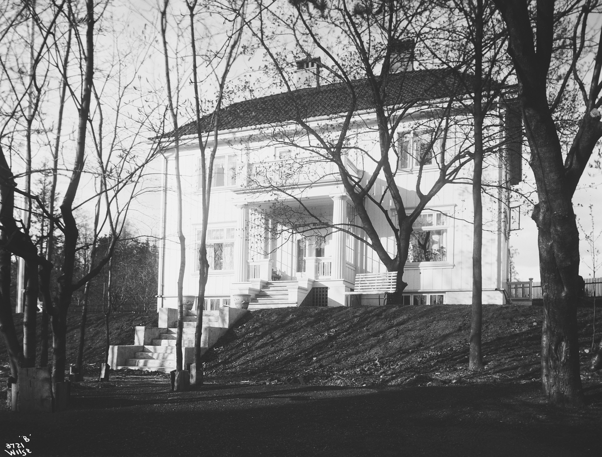 Anders Beer Wilse, Prot: Groserer Jensens Villa. Madsrud 23. Facade