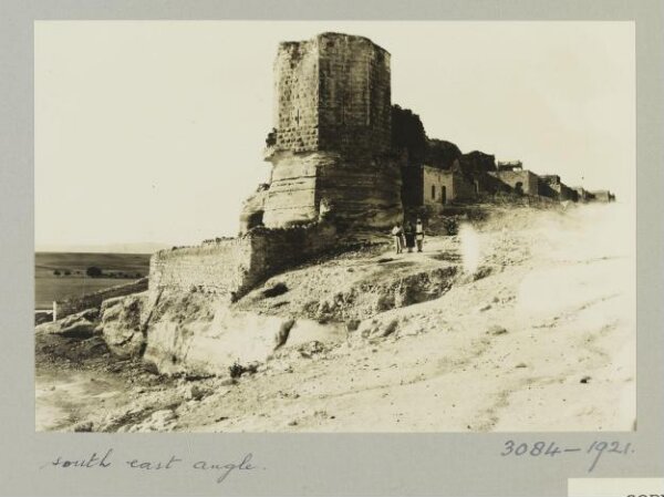 K.A.C. Creswell, The city walls of Birecik, Turkey