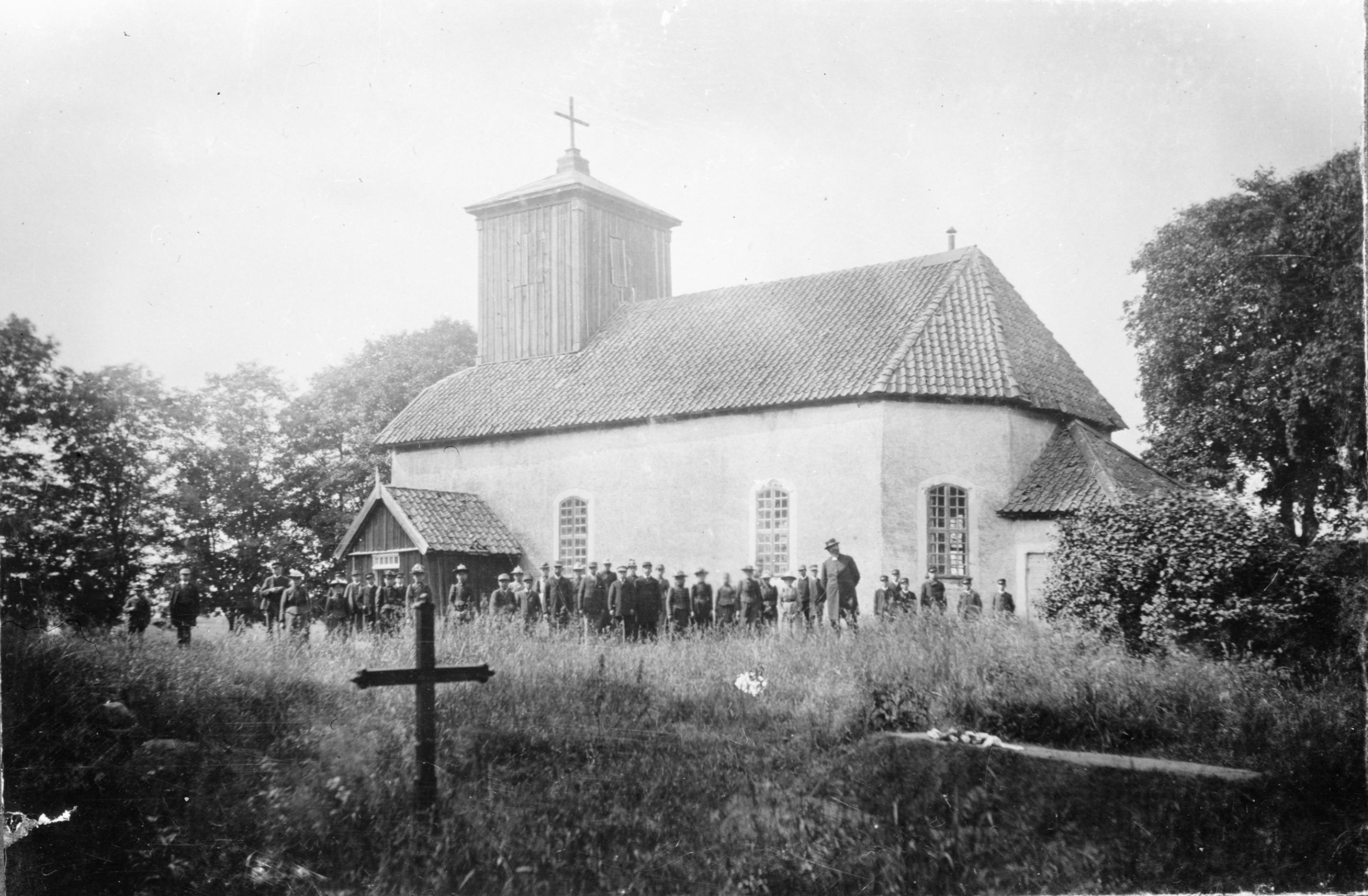Ludvig Ericson, Locketorps gamla kyrka