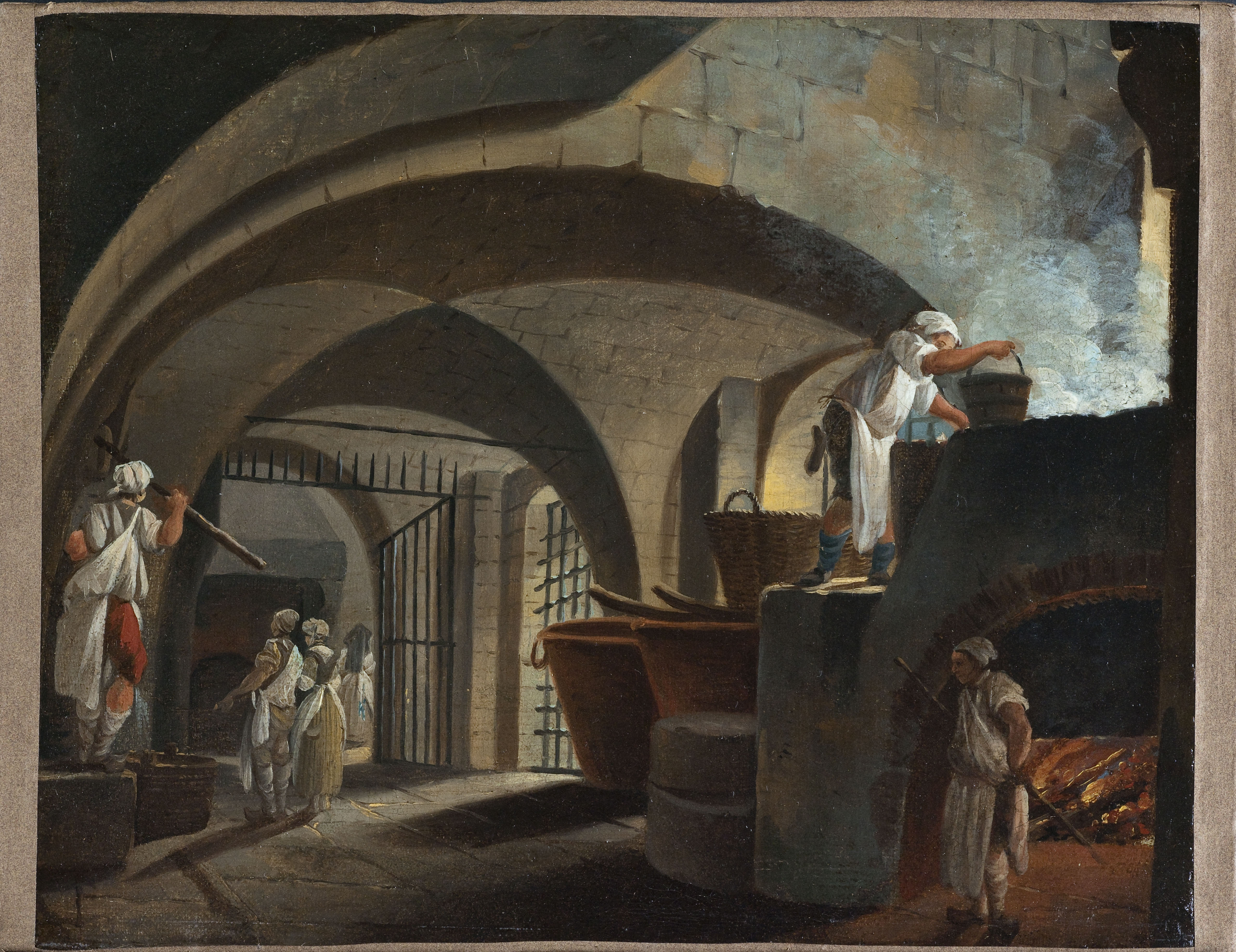 Pierre-Antoine Demachy, La fonderie des suifs à l'Hôtel-Dieu