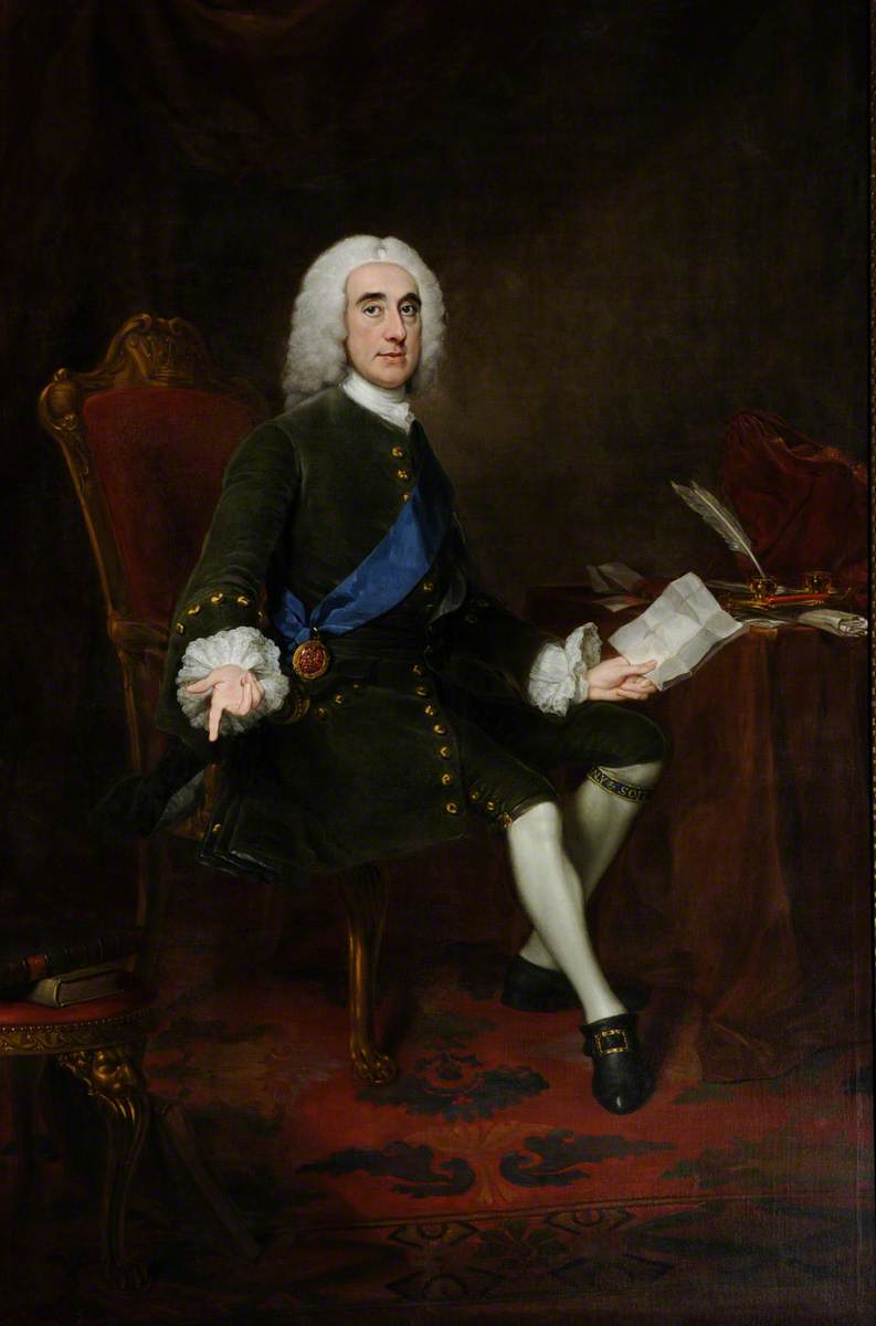 George Knapton, Philip Dormer Stanhope, 4th Earl of Chesterfield (1694-1773)