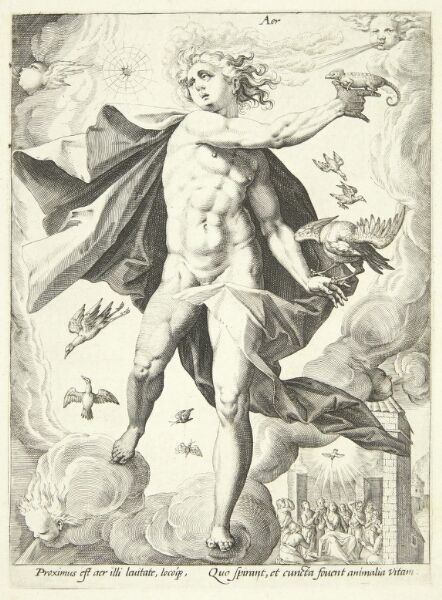 Hendrick Goltzius, Luft (Aer)