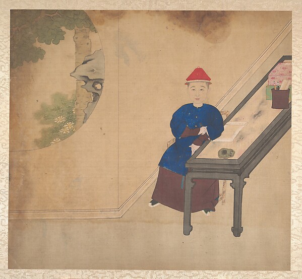 Unidentified artist, Portraits of members of a family