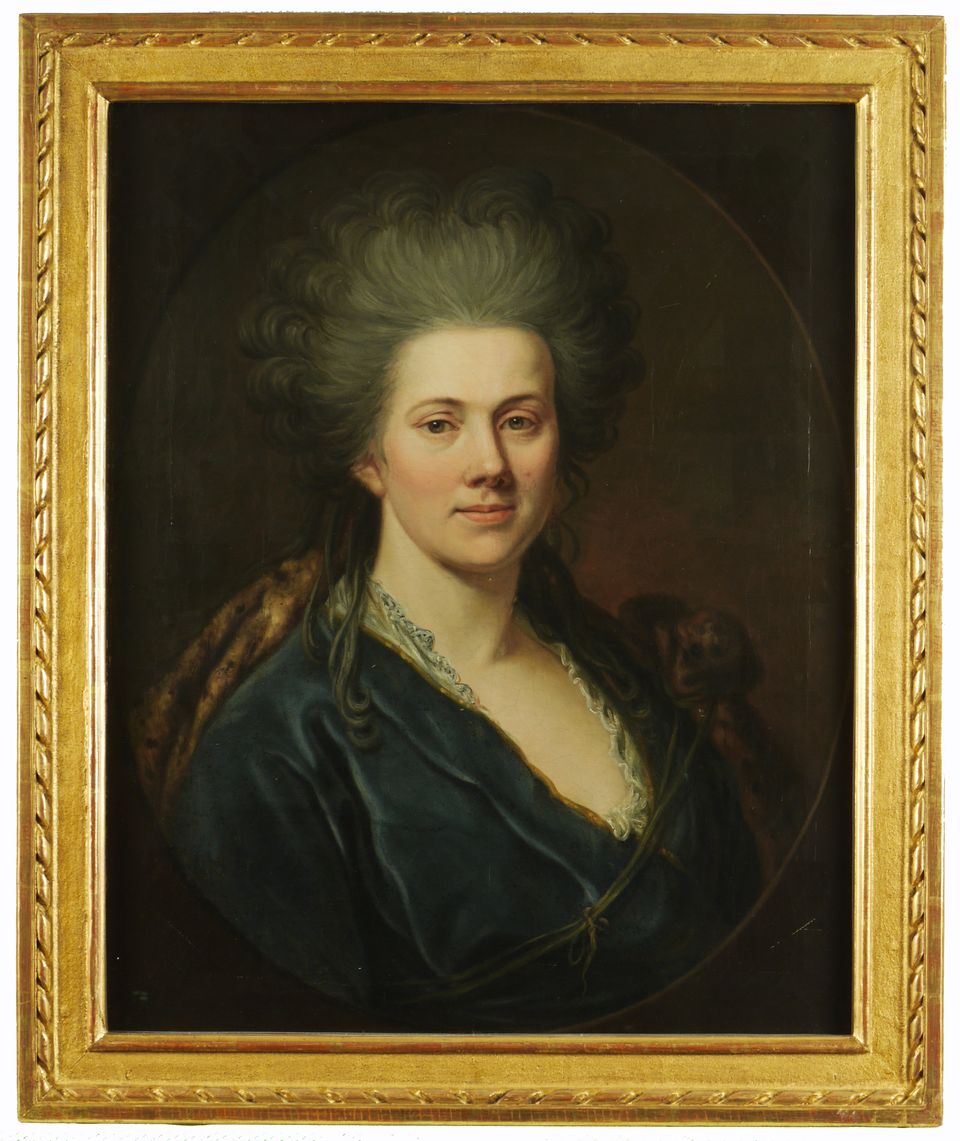 Johann Wilhelm Hoffnas, Porträt einer kurpfälzischen Hofdame