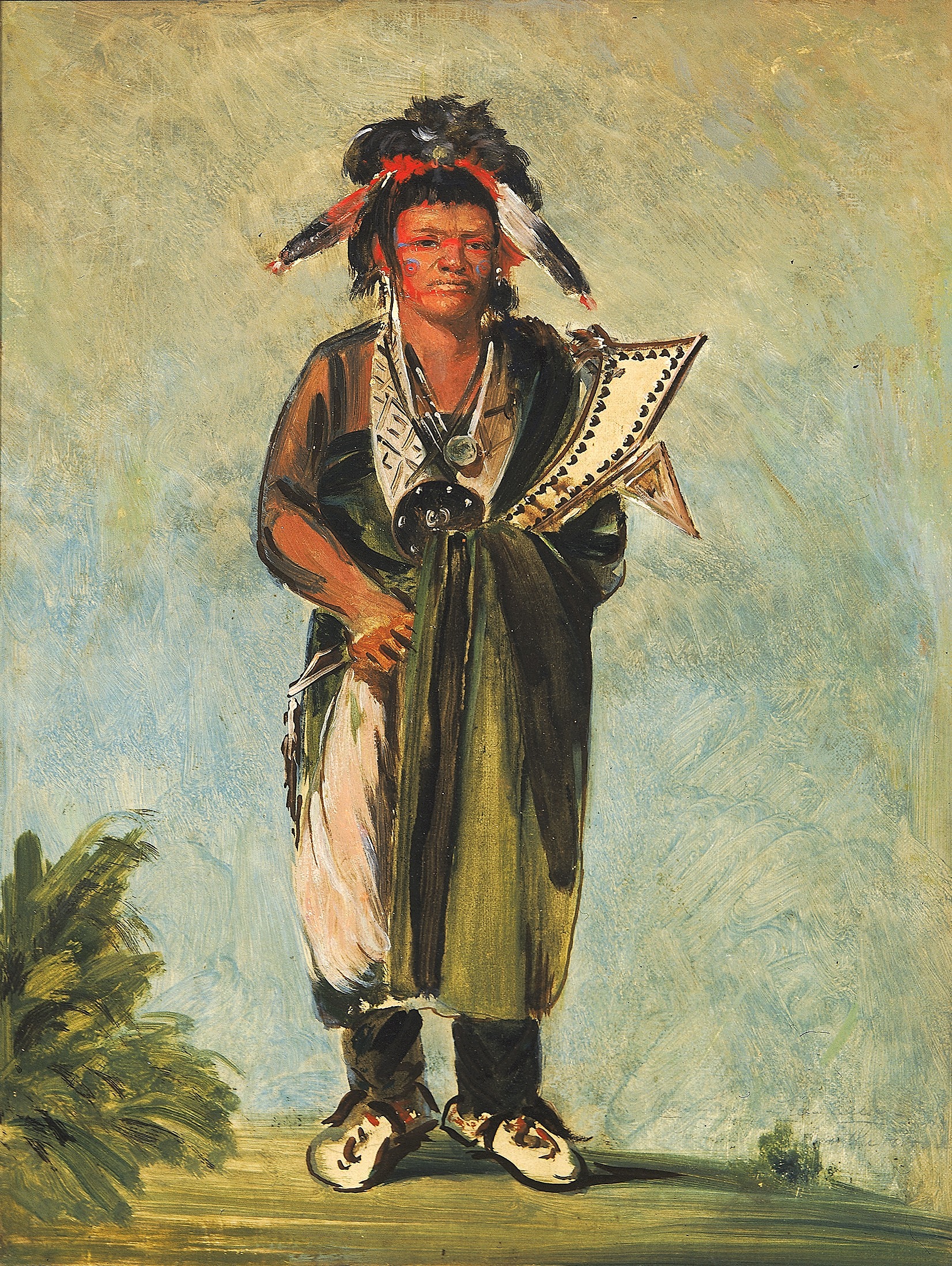 George Catlin, Wah-kón-ze-kaw, The Snake