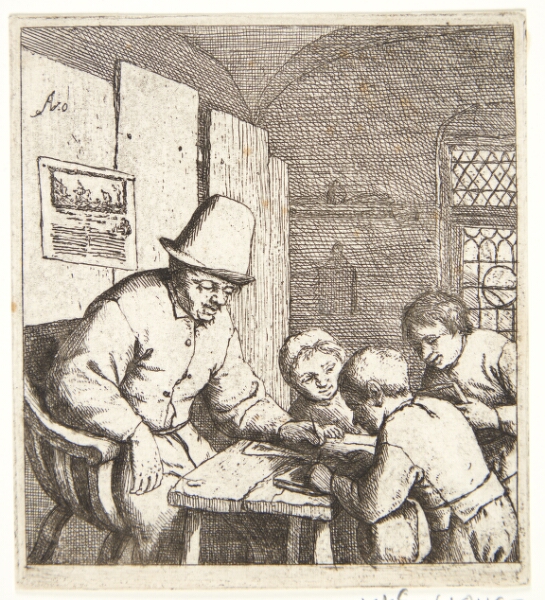 Adriaen van Ostade, Skolelæreren