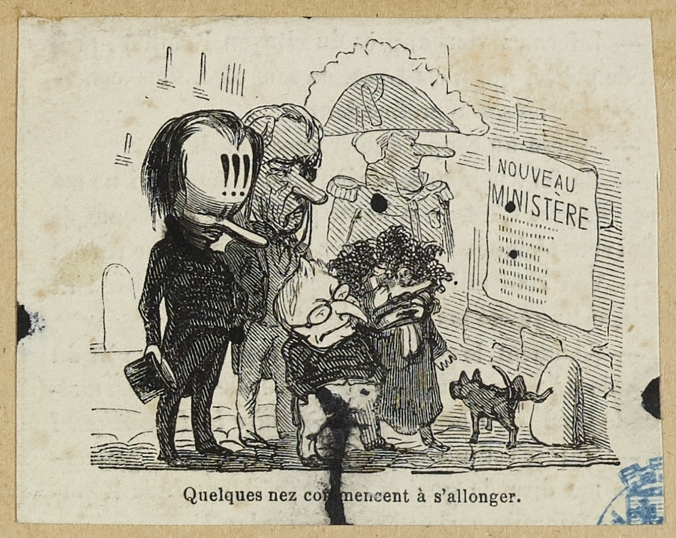 Anonyme, Quelques nez commencent à s'allonger