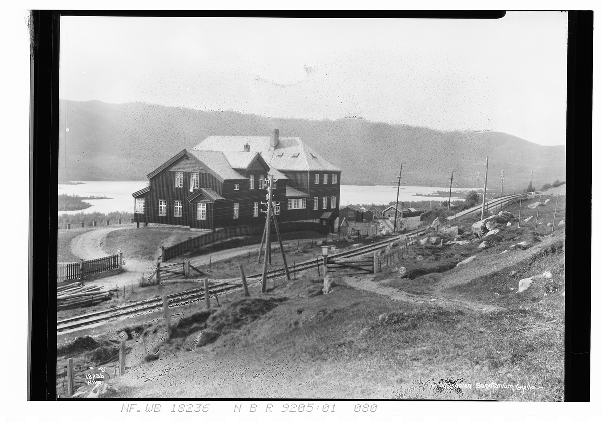 Anders Beer Wilse, Konv: Nordfacade Ustedalen sanatorium