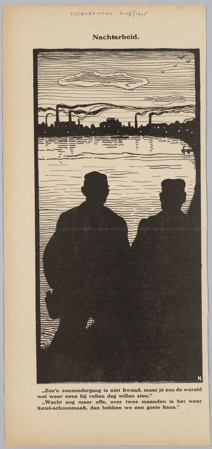 Hahn, Albert,draughtsman., Nachtarbeid