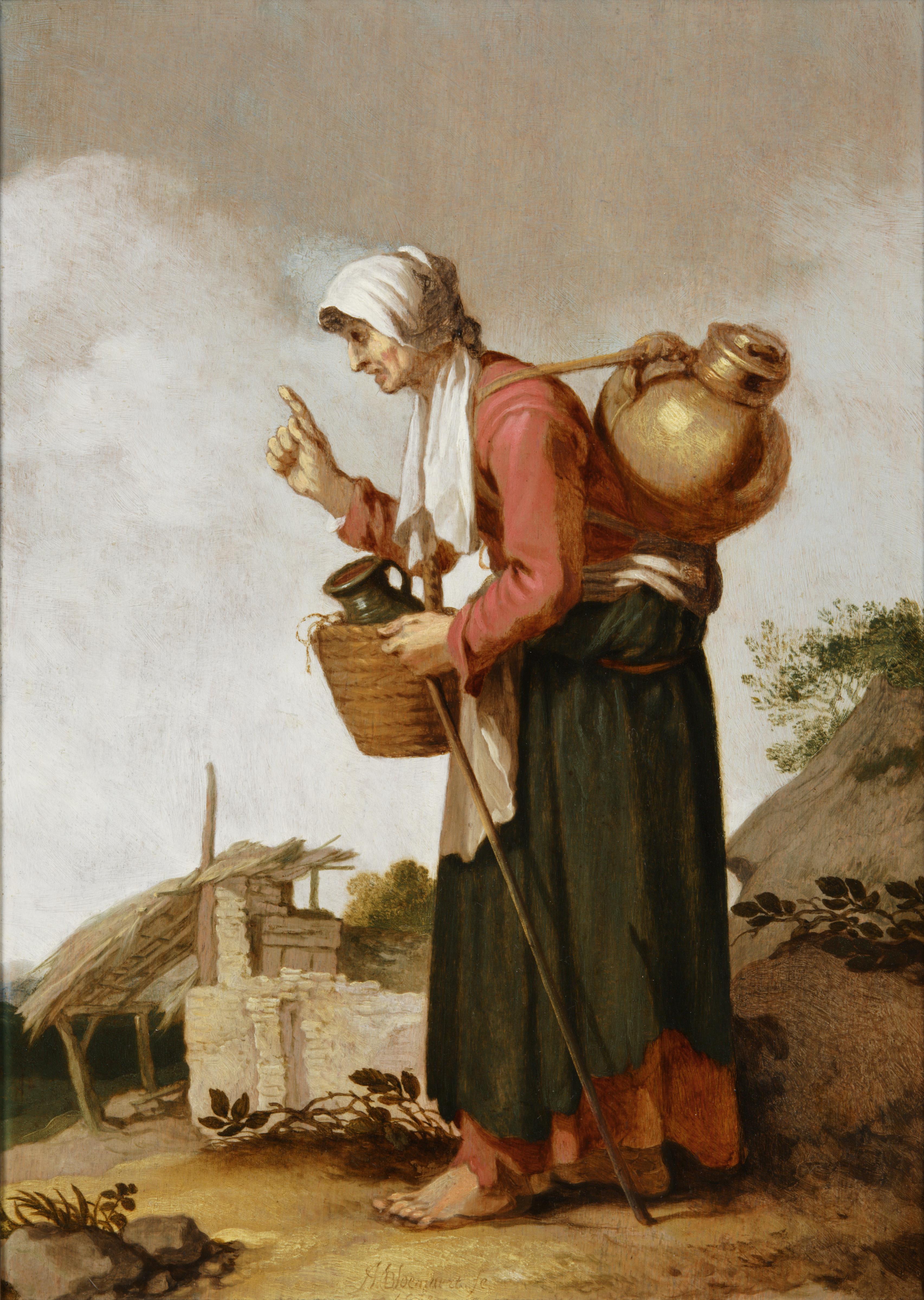 Abraham Bloemaert, Boerin