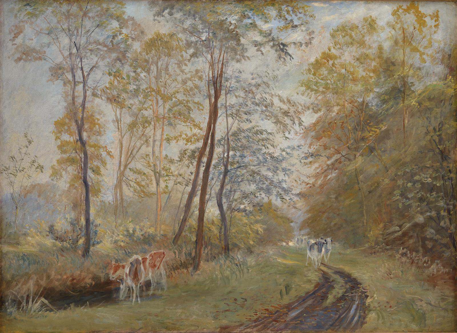 Theodor Philipsen, Ved Sorteåen. Mejlgård