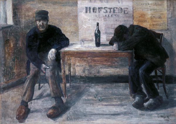 James Ensor, The Drunkards