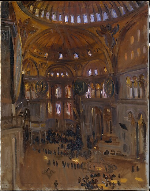John Singer Sargent, Santa Sofia