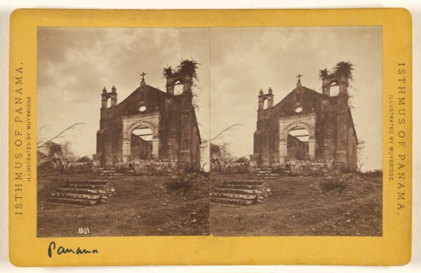 Eadweard J. Muybridge, Panama. Church of San Migeul.