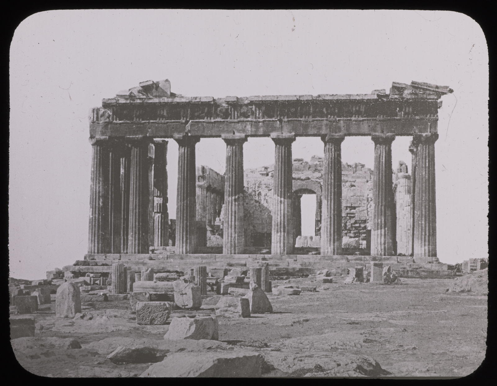 Desconegut, Athènes, Parthenon côté Est. Grèce Les Fils d’ Émile Deyrolle