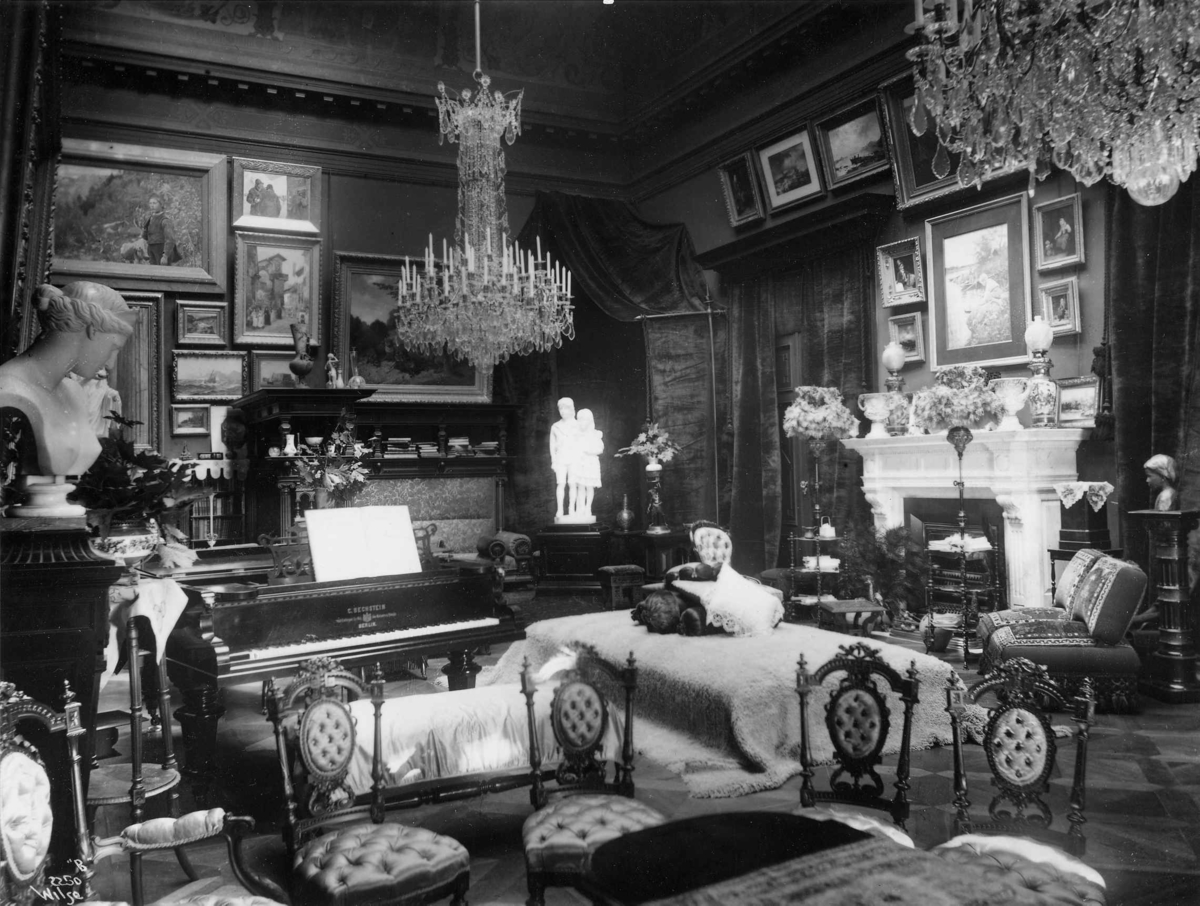 Anders Beer Wilse, Drammensveien 78, Oslo. Videnskapsakademiet, Malerisalen i 2. etasje.