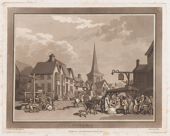 Thomas Rowlandson, Cuckfield (An Excursion to Brighthelmstone)