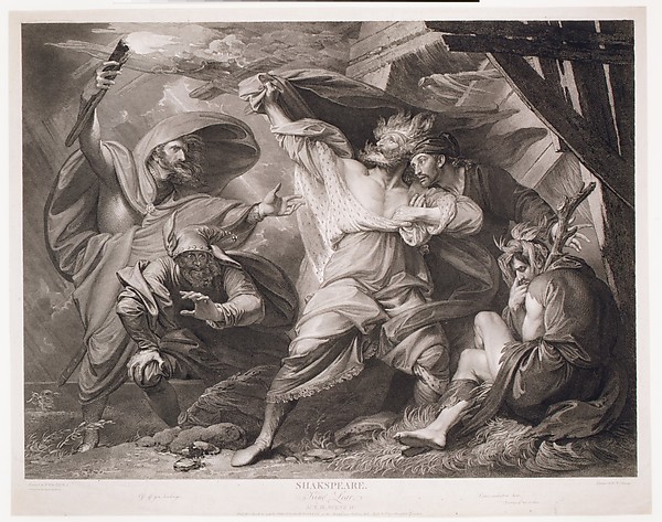 William Sharp, "Off, off, you lendings–Come unbutton here" (Shakespeare, King Lear, Act 3, Scene 4)