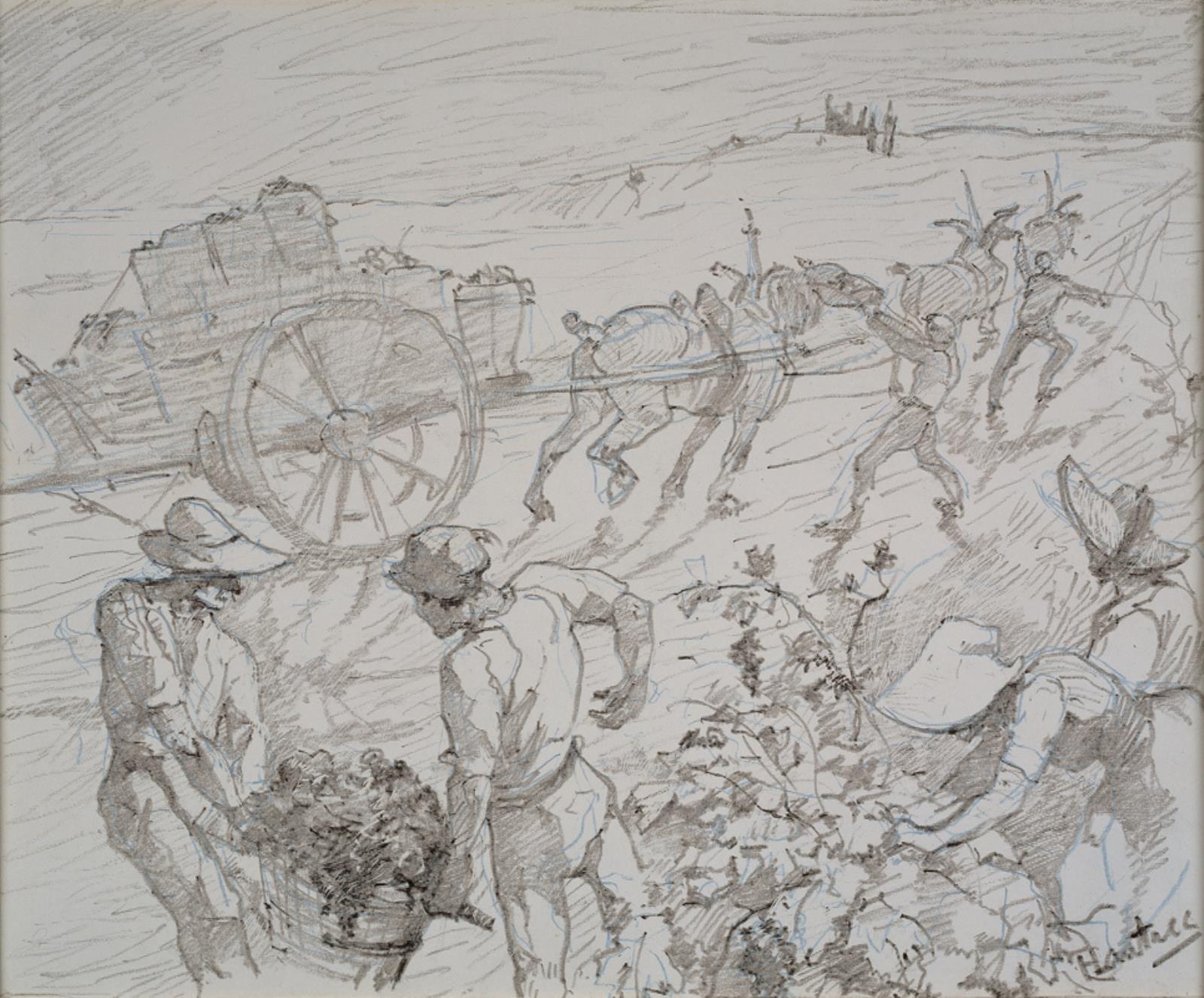Henri de Toulouse-Lautrec, Vinhøsten