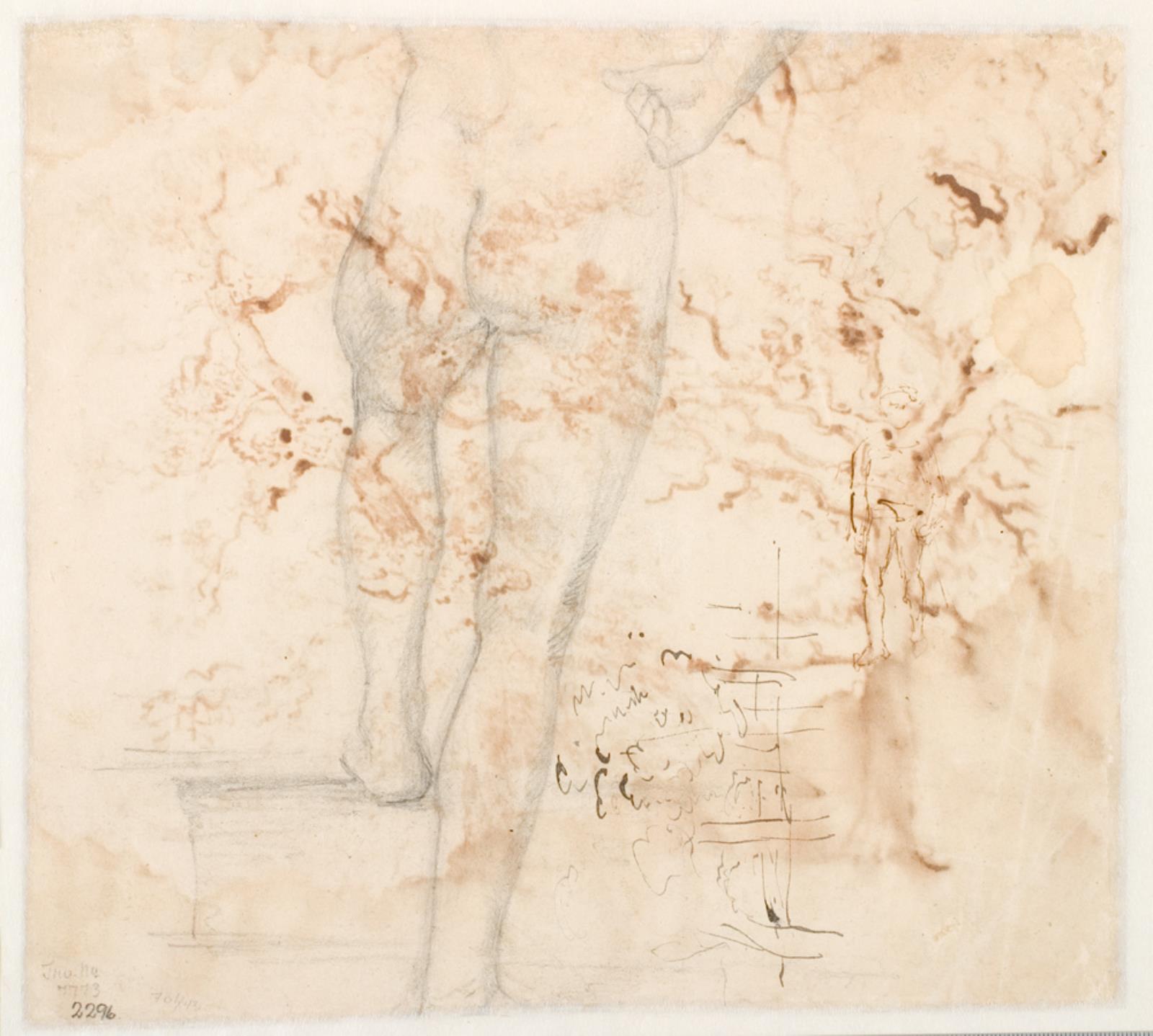 Dankvart Dreyer, Brudstykke af en modelstudie o.a.