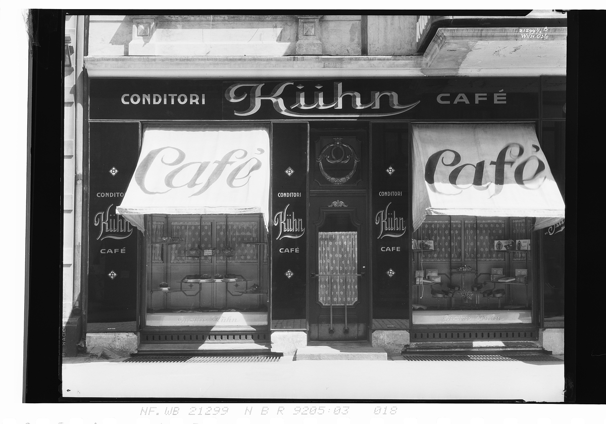Anders Beer Wilse, Prot: Kuhns cafe Kristiansand
