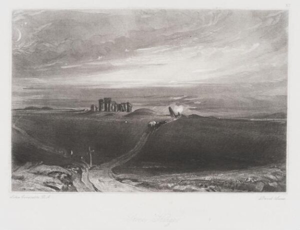 Constable, John RA, Stone Henge