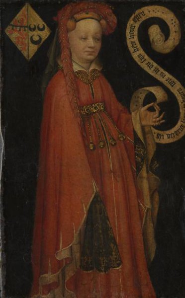 anonymous, Portrait of Lysbeth van Duvenvoirde