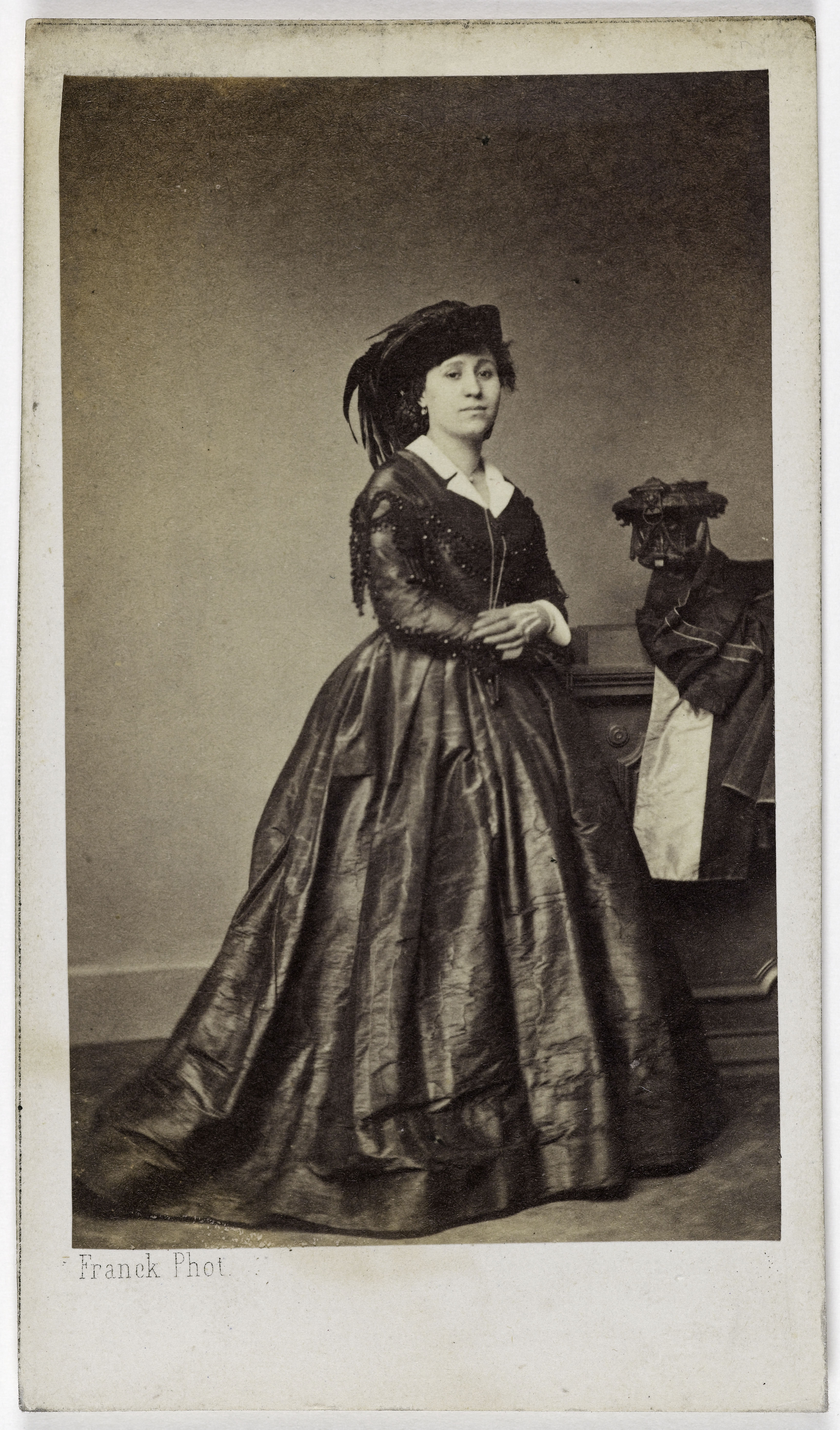 Franck, Portrait de Mathilde Duchatelet (Durand, dite) ( -1862), (actrice)