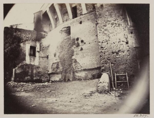 Parker, John Henry, Construction of Opus Reticulatum in the Mausoleum of Augustus, A.D. 10