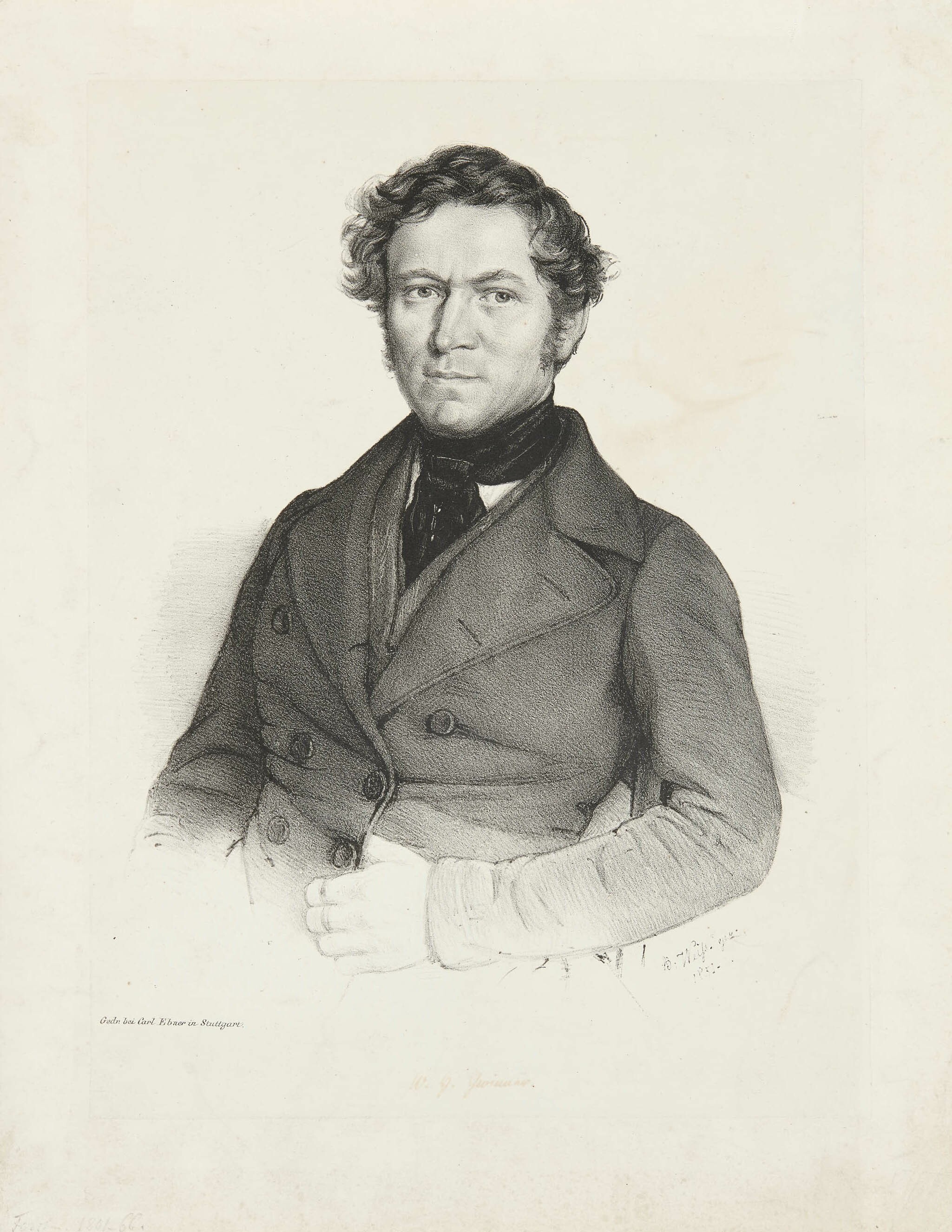 Bonaventura Weiss, Bildnis Wilhelm Heinrich von Gwinner