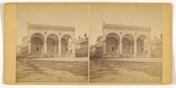 Unknown, Munchen. Die Feldherrnhalle.
