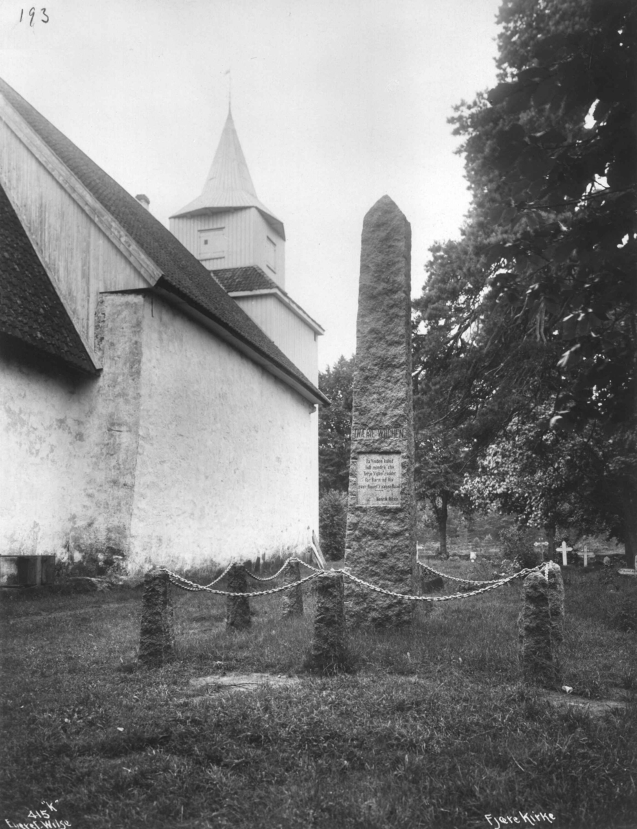 Anders Beer Wilse, Fjære kirke