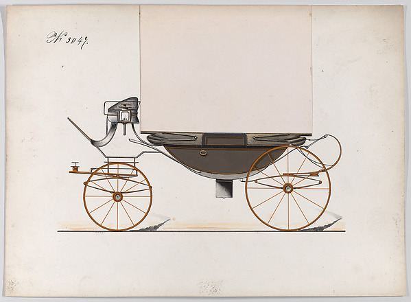 Brewster & Co., Design for Landau, No. 3047