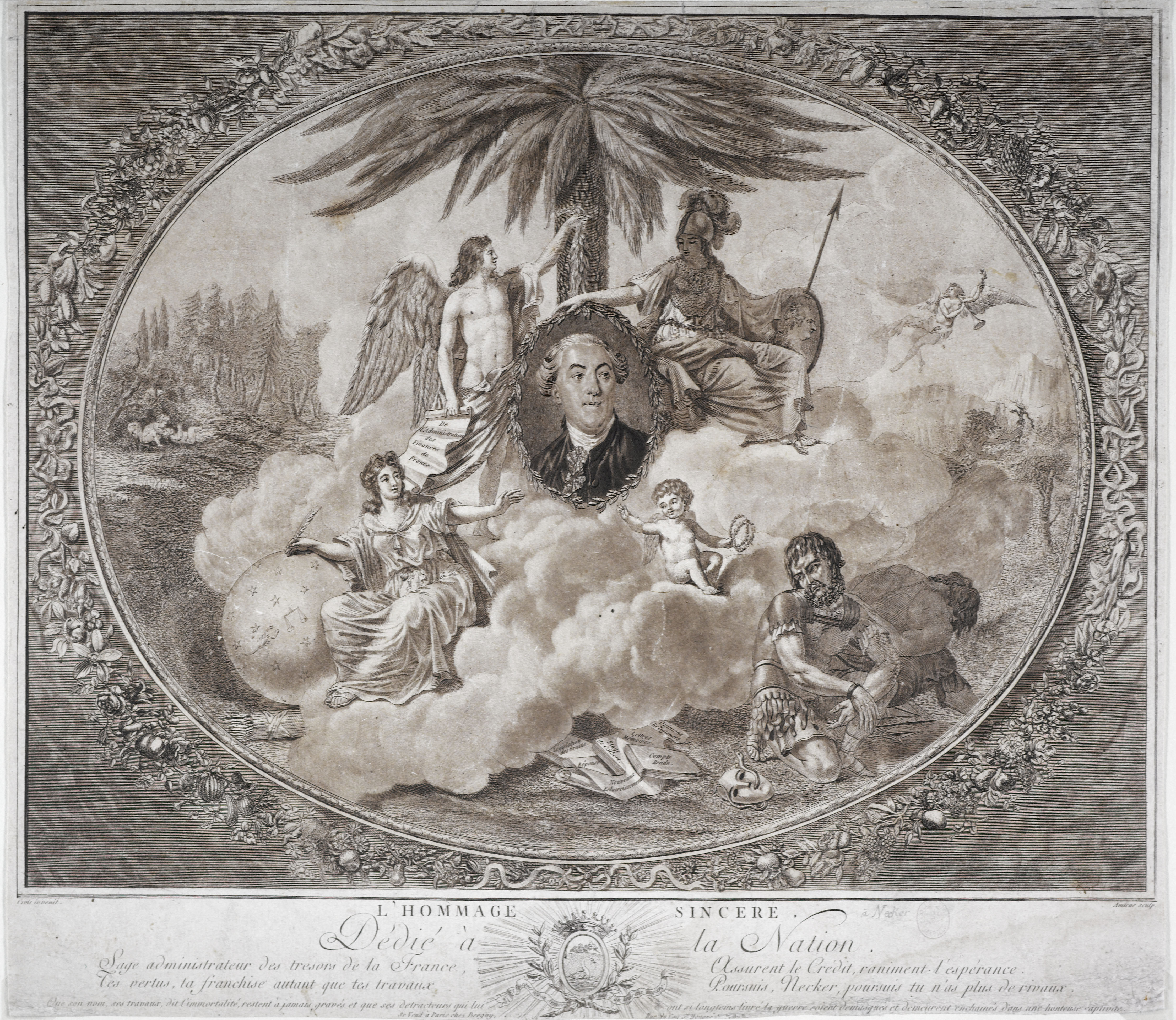 Amicus, "L'hommage sincère"à Necker.