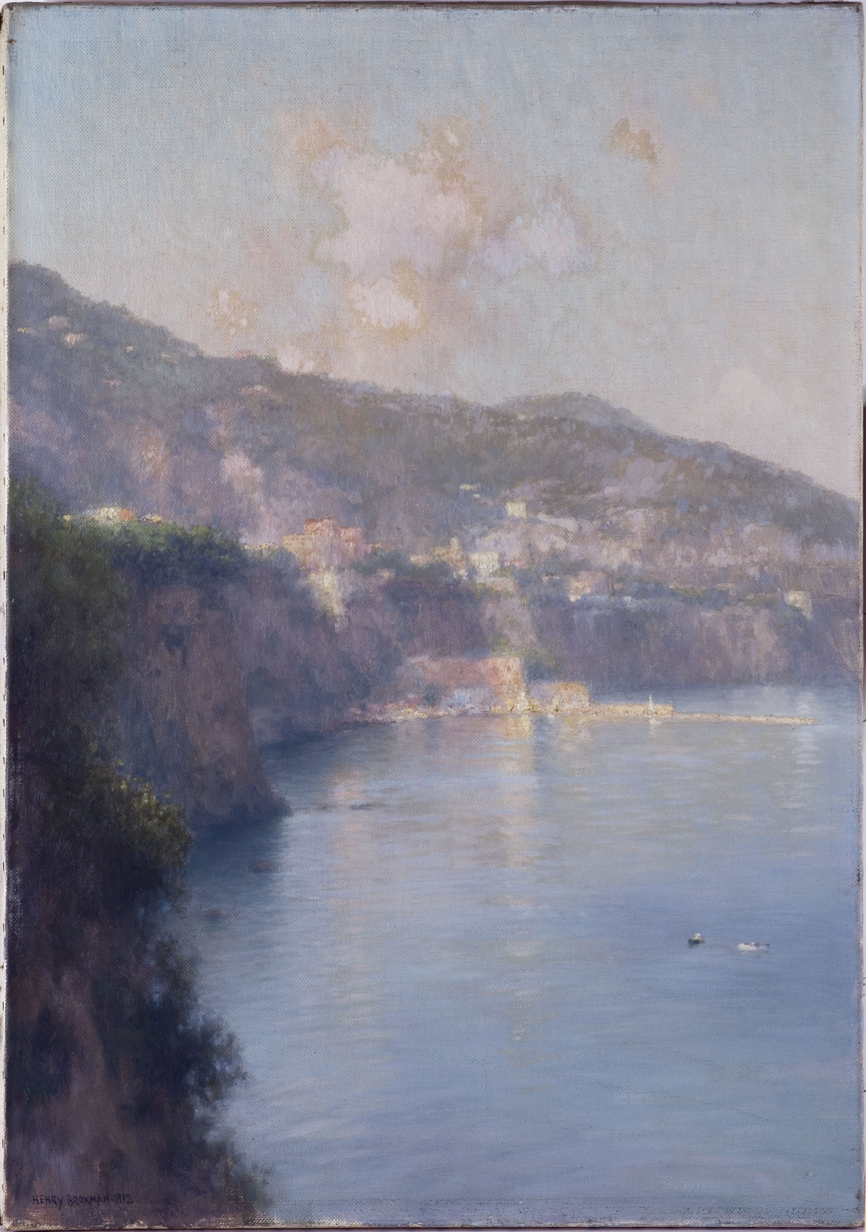 Henry Brokman, Le port de Sorrente