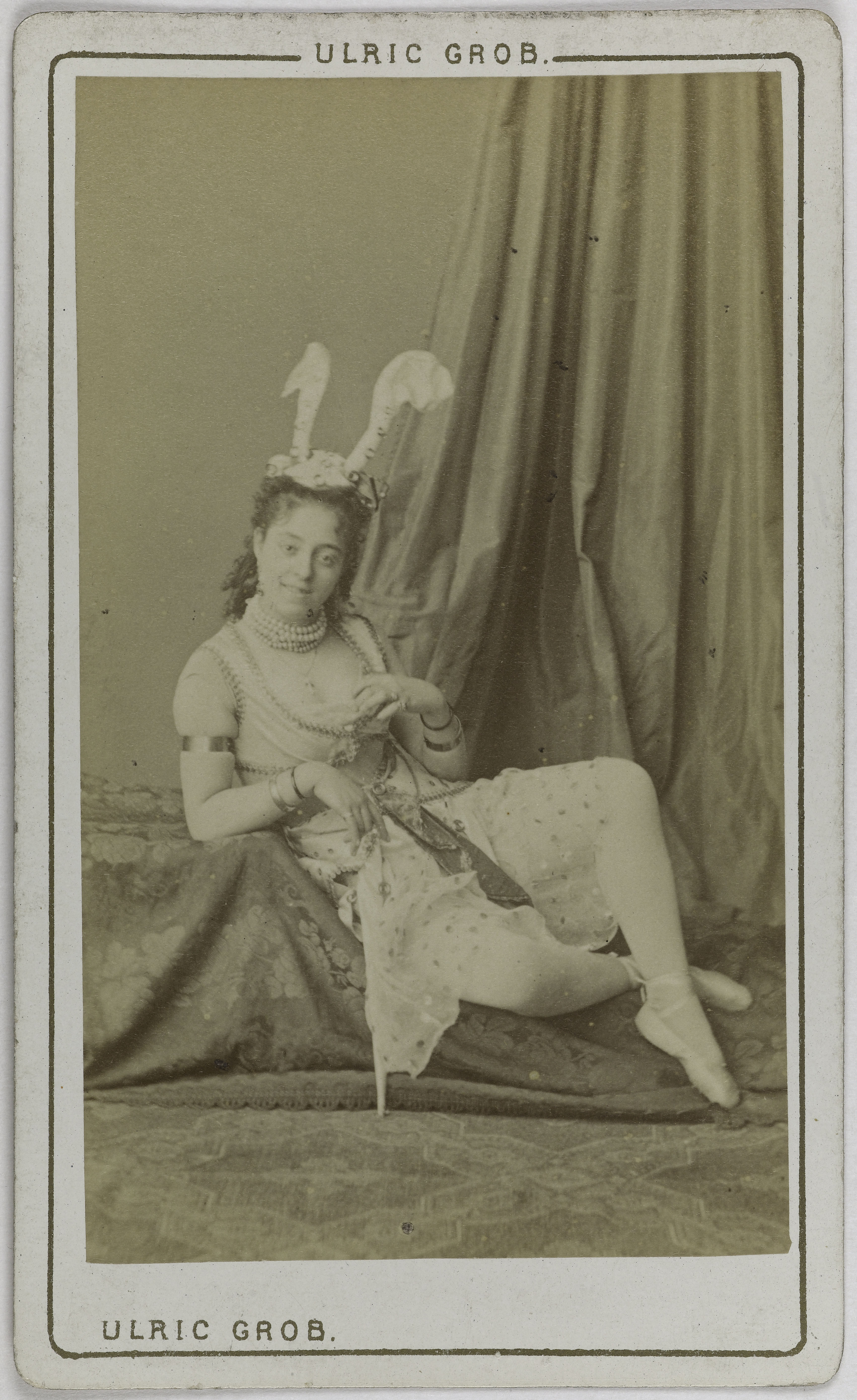 Ulric Grob, Portrait de Pierson, (actrice)