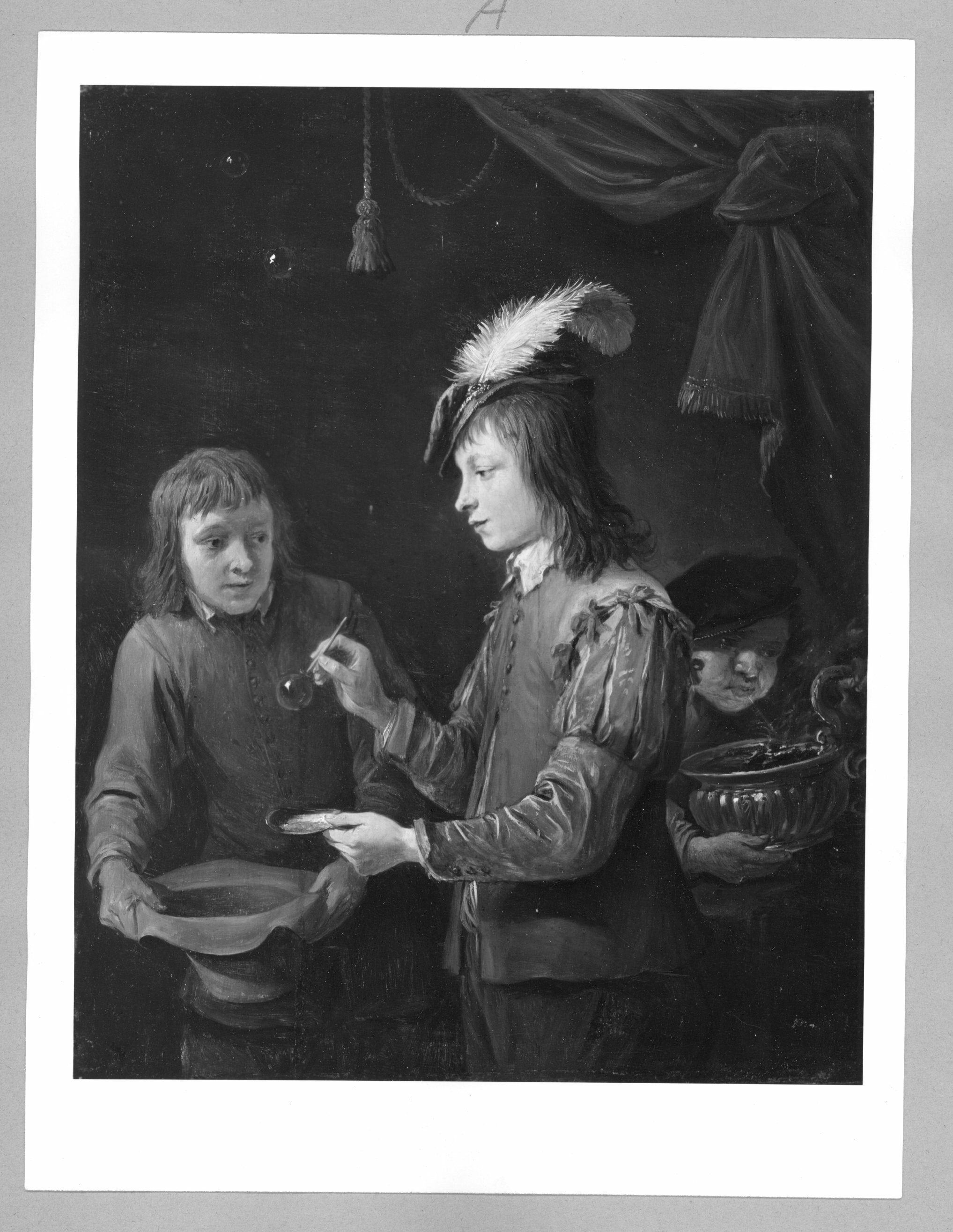 David Teniers the Younger, boy blowing bubbles