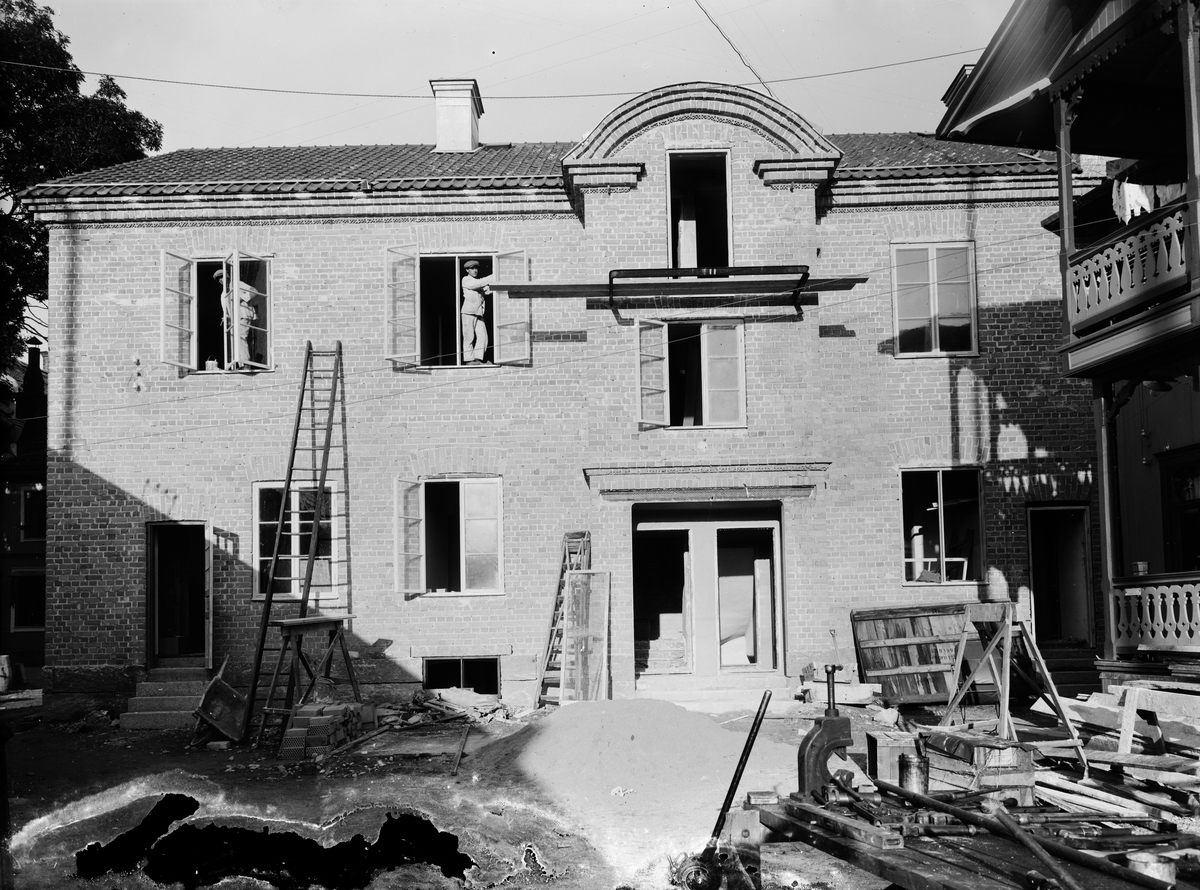 Skötsner-Edhlund, Byggnad under uppförande, Östhammar, Uppland