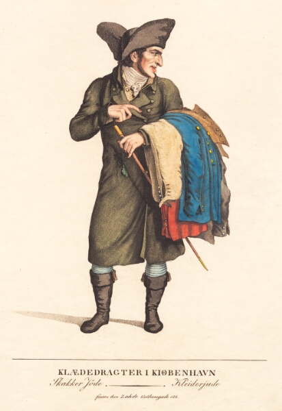 Gerhard Ludvig Lahde, Skakker Jøde