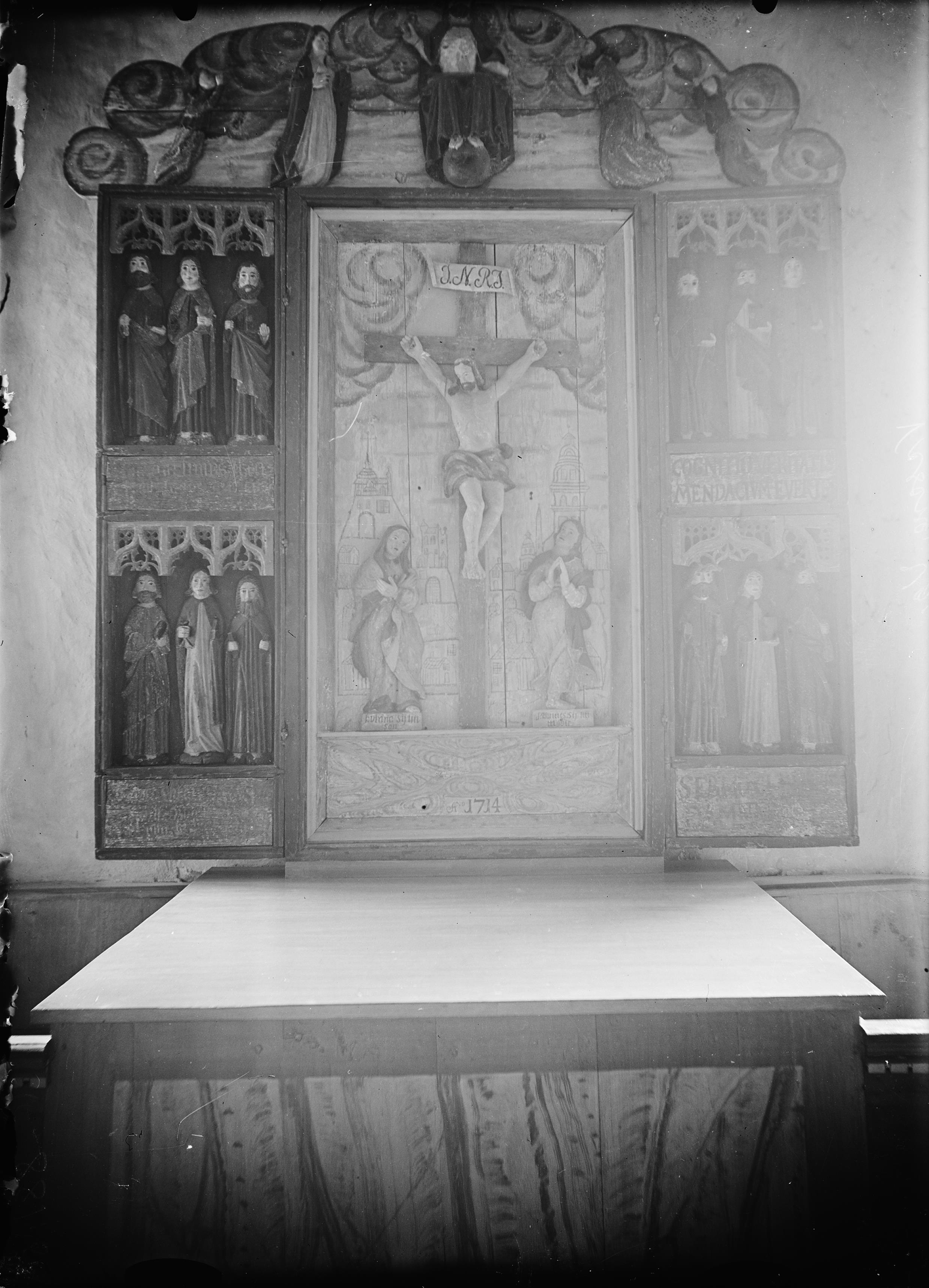 Axel Forssén, Vesene kyrka